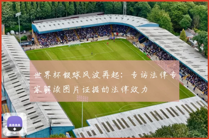 世界杯假球风波再起:专访法律专家解读图片证据的法律效力