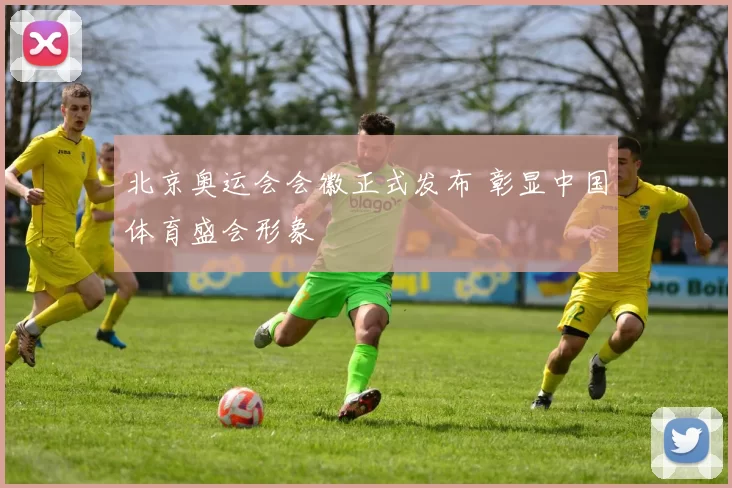 北京奥运会会徽正式发布 彰显中国体育盛会形象