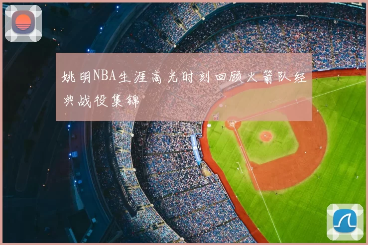 姚明NBA生涯高光时刻回顾火箭队经典战役集锦